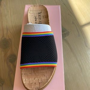 Kate Spade wren slide sandals size 10.